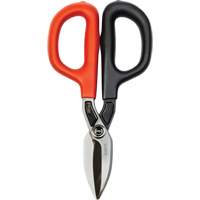 Straight Pattern Tinner Snips, 1-31/50" Cut Length, Straight Cut Absolute Business Supply