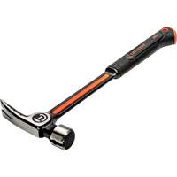 Milled-Face Framing Hammer, 28 oz., Solid Steel Handle, 16" L Absolute Business Supply