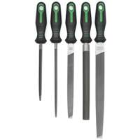 Jeu anniversaire de limes avec manches ergonomiques, 5 pi&egrave;ces Absolute Business Supply