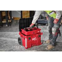 Boîte &agrave; outils sur roues PACKOUT, 18" x 22" x 19-1/2", Noir/Rouge Absolute Business Supply
