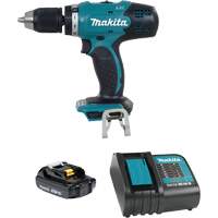 Ensemble perceuse-visseuse compacte LXT, Lithium-ion, 18 V, Mandrin 1/2"/1-7/16", Couple 420 lb-po Absolute Business Supply