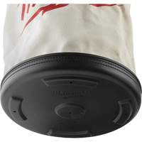 Sac seau polyvalent, 11-81/100" lo x 11-81/100" la x 14-57/100" h, Polyester, Blanc Absolute Business Supply