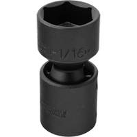 Universal Socket, Impact, 1-1/16", 1/2" Drive, 6 Points Absolute Business Supply