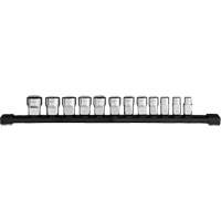 Jeu de douilles m&eacute;triques &agrave; 12 pans, 12 Mcx, Prise de 3/8" Absolute Business Supply
