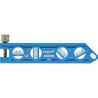 TRUE BLUE&reg; Die Cast Torpedo Level, 6" L, Aluminum, 4 Vials Absolute Business Supply