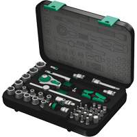 Jeu de cliquets rapides Zyklop 8100 SA 2, 42 Mcx, Prise de 3/8" Absolute Business Supply