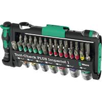 Ensemble d'outils en mesures imp&eacute;riales 1 Tool-Check PLUS, 39 Mcx, Prise de 1/4" Absolute Business Supply