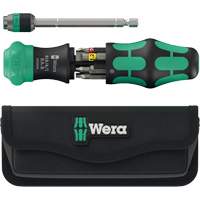 Kraftform Kompakt 26 RA-R Ratchet with Pouch, Plastic Handle Absolute Business Supply