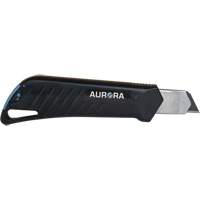 18mm Professional Knife with Ratchet, Stainless Steel, Heavy-Duty, Plastic Handle Absolute Business Supply
