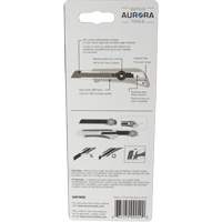 18mm Professional Knife with Ratchet, Stainless Steel, Heavy-Duty, Plastic Handle Absolute Business Supply