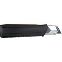 25mm Retractable Knife, Stainless Steel, Heavy-Duty, Rubber Handle Absolute Business Supply