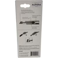 25mm Retractable Knife, Stainless Steel, Heavy-Duty, Rubber Handle Absolute Business Supply