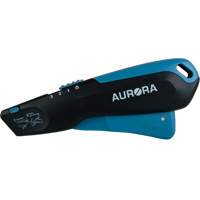 Retractable Safety Knife , Stainless Steel, Heavy-Duty, Plastic/Aluminum Handle Absolute Business Supply