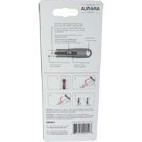 Standard-Duty Retractable Safety Knife, Stainless Steel, Rubber Handle Absolute Business Supply