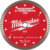 Lame turbo en diamant dentel&eacute;e pour maçonnerie et b&eacute;ton Absolute Business Supply