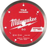 Lame diamant&eacute;e continue pour tuile DIAMOND MAX Absolute Business Supply