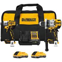 Combo 2 outils MAX XR – Perceuse &agrave; percussion 3 vitesses et visseuse &agrave; chocs, batteries XR POWERPACK*, Lithium-ion, 20 V Absolute Business Supply
