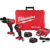 Ensemble &agrave; deux outils perceuse-visseuse &agrave; percussion &agrave; prise 1/2" M18 FUEL et visseuse hydraulique &agrave; prise hexagonale &agrave; prise 1/4" SURGE, Lithium-ion, 18 V Absolute Business Supply