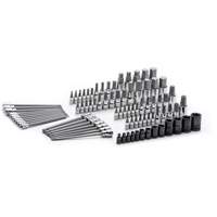 Jeu de forets SAE/m&eacute;triques, Torx externe/Hexagonale/Sph&egrave;re hexagonale/Torx/Torx inviolable, Prise 1/4"/3/8"/1/2", 84 mr Absolute Business Supply