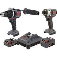 Ensemble de marteau perforateur & tournevis &agrave; chocs, Lithium-ion, 20 V Absolute Business Supply