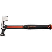Drywall Hammer, 11 oz., Solid Steel Handle, 12-1/2" L Absolute Business Supply