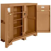 Armoire de chantier mod&egrave;le 111 avec cadenas, Acier, 47,5 pi³, Havane Absolute Business Supply