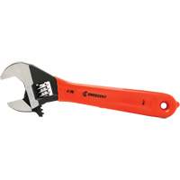 Adjustable Wrench, 4" L, 1/2" Max Width, Black Oxide Absolute Business Supply