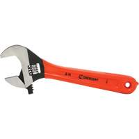 Adjustable Wrench, 6" L, 0.937" Max Width, Black Oxide Absolute Business Supply