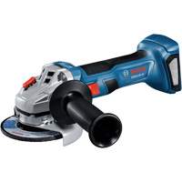 Rectifieuse angulaire sans balais avec interrupteur coulissant, Roue de 4-1/2", 18 V Absolute Business Supply