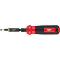 Tournevis multi-usage 8-en-1 avec embouts et tourne-&eacute;crous &agrave; chocs SHOCKWAVE, 8-1/3" lo, Prise Coussin&eacute;e Absolute Business Supply