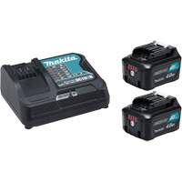 CXT Rapid Charger Starter Kit with (2) 4 Ah Batteries, 12 V, Lithium-Ion Absolute Business Supply