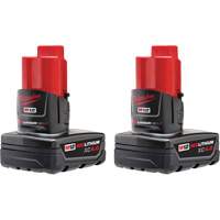 Batteries M12 REDLITHIUM XC 4.0, Lithium-ion, 12 V, 4 Ah Absolute Business Supply