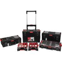 Ensemble de d&eacute;part roulant de coffres &agrave; outils Arx de 5 morceaux, 25-1/5" x 19" x 54-3/5", Noir Absolute Business Supply