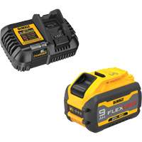 Ensemble de bloc-pile et chargeur MAX FLEXVOLT, Lithium-ion, 20 V/60 V, 9 Ah Absolute Business Supply