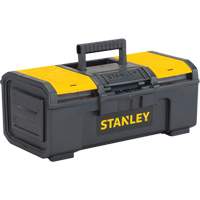 Boîte &agrave; outils, 16" la x Noir/Jaune Absolute Business Supply