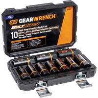 Jeu de douilles d'extraction Bolt Biter, 10 Mcx, Chocs, Prise de 1/2", Profond Absolute Business Supply