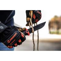 Couteau de travail &agrave; lame fixe avec &eacute;tui Absolute Business Supply
