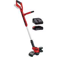 Cordless Telescopic String Trimmer with 2.5Ah Battery & Charger Starter Kit, 12", Battery Powered, 18 V Absolute Business Supply
