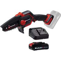 Cordless Compact Pruning Chain Saw with 2.5Ah Battery & Charger Starter Kit, 6", Battery Powered, 18 V Absolute Business Supply