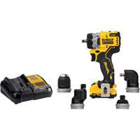 XTREME Brushless Cordless 5-in-1 Drill/Driver Kit, Lithium-Ion, 12 V, 3/8" Chuck Absolute Business Supply