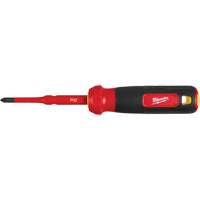 Tournevis &agrave; embouts interchangeables &agrave; tige articul&eacute;e isol&eacute; 1000 V, 2-en-1, 8-4/5" lo, Prise Coussin&eacute;e Absolute Business Supply