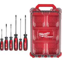 Ensemble de tournevis &agrave; prise coussin&eacute;e avec organisateur compact &agrave; profil bas PACKOUT, 6 m Absolute Business Supply