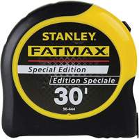 Ruban &agrave; mesurer FATMAX Special Edition, 1-1/4" x 30', Marques de goujon Imp&eacute;rial Absolute Business Supply