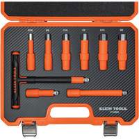 Insulated T-Handle & Hex Bit Set with Case, 1000 V, 9 Pcs Absolute Business Supply
