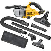 Aspirateur &agrave; main sans fil pour d&eacute;chets secs, 20 V, Capacit&eacute; 0,18 gal Absolute Business Supply