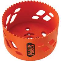 Scie-cloche, 3-1/2", Profondeur de la coupe 2", Bim&eacute;tal Absolute Business Supply