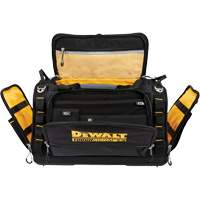 Sac &agrave; outils de chantier ToughSystem 2.0 r&eacute;sistant &agrave; la salet&eacute;, 1680 Denier, 50 pochettes, Noir/Jaune Absolute Business Supply