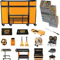 MEGAMOD Mechanics Tool Set in Premium Modular Foam Trays with Tool Storage & Shop Equipment, 1858 Pieces Absolute Business Supply