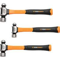 Ball Pein Hammers with Fiberglass Handles Set, 3 Pieces Absolute Business Supply