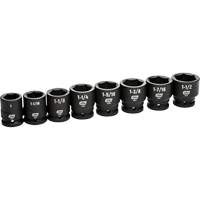Jeu de douilles SAE &agrave; 6 pans, 8 Mcx, Chocs, Prise de 3/4" Absolute Business Supply